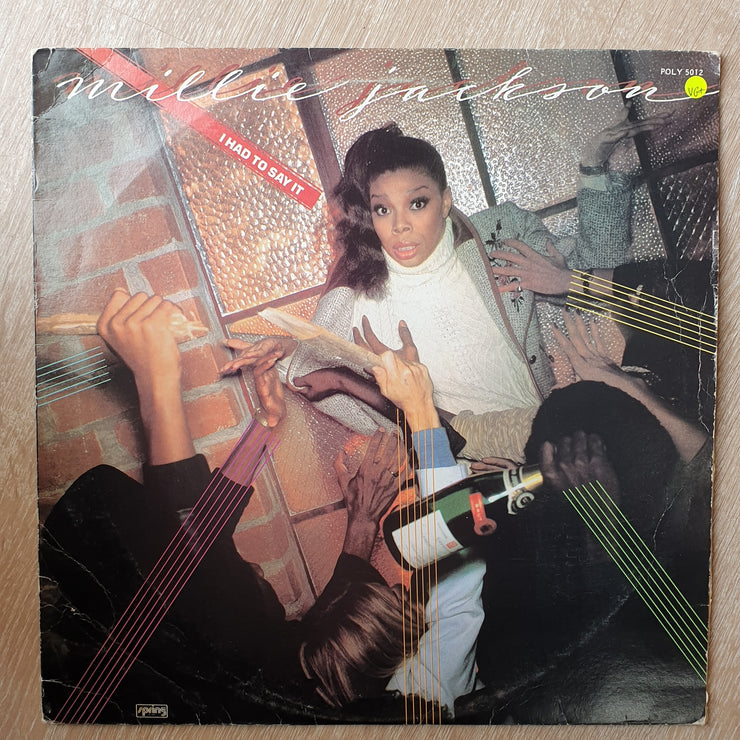 Millie Jackson ‎– I Had To Say It -   Vinyl LP Record - Very-Good+ Quality (VG+) - C-Plan Audio