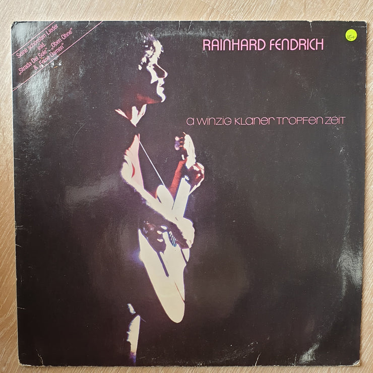 Rainhard Fendrich - A Winzig Klaner Tropfen Zeit -   Vinyl LP Record - Very-Good+ Quality (VG+) - C-Plan Audio