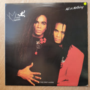 Milli Vanilli ‎– All Or Nothing - The First Album -  Vinyl LP Record - Very-Good+ Quality (VG+) - C-Plan Audio