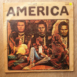 America  ‎– America & Homecoming  - Double Vinyl LP Record - Opened  - Very-Good- Quality (VG-) - C-Plan Audio