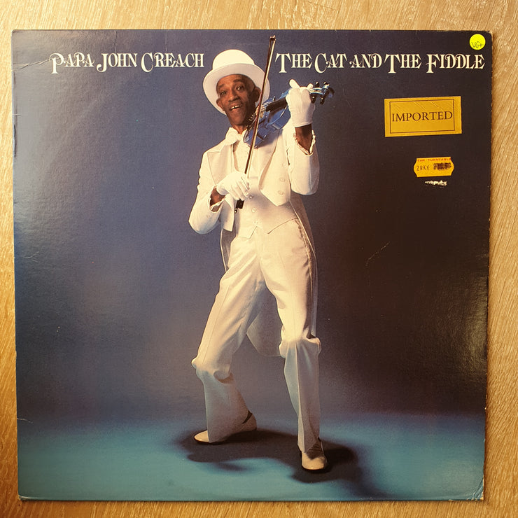 Papa John Creach ‎– The Cat And The Fiddle - Vinyl LP Record - Very-Good+ Quality (VG+) - C-Plan Audio
