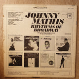 Johnny Mathis ‎– Rhythms Of Broadway - Vinyl LP Record - Very-Good+ Quality (VG+) - C-Plan Audio