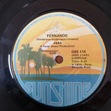 ABBA ‎– Fernando - Vinyl 7" Record - Good+ Quality (G+) - C-Plan Audio