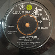 The Yardbirds ‎– Shapes Of Things - Vinyl 7" Record - Good+ Quality (G+) - C-Plan Audio