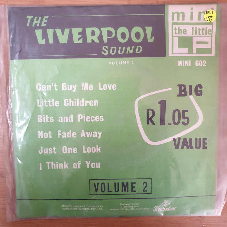 The Liverpool Sound Volume 2  - Vinyl 7" Record - Very-Good- Quality (VG-) - C-Plan Audio