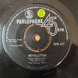 The Beatles ‎– Revolution / Hey Jude - Vinyl 7" Record - Good+ Quality (G+) - C-Plan Audio