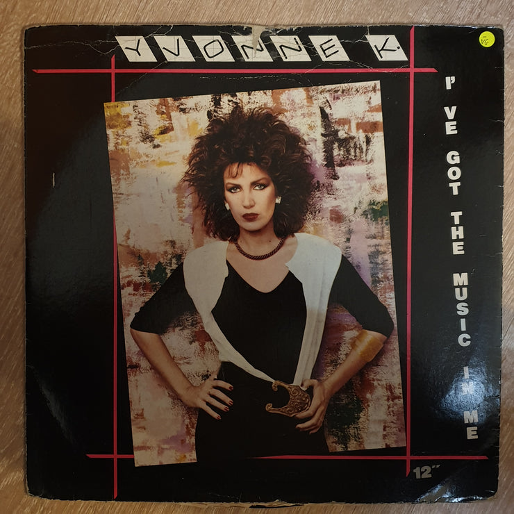 Yvonne K ‎– I've Got The Music In Me  - Vinyl LP Record - Opened  - Very-Good- Quality (VG-) (Vinyl Specials) - C-Plan Audio