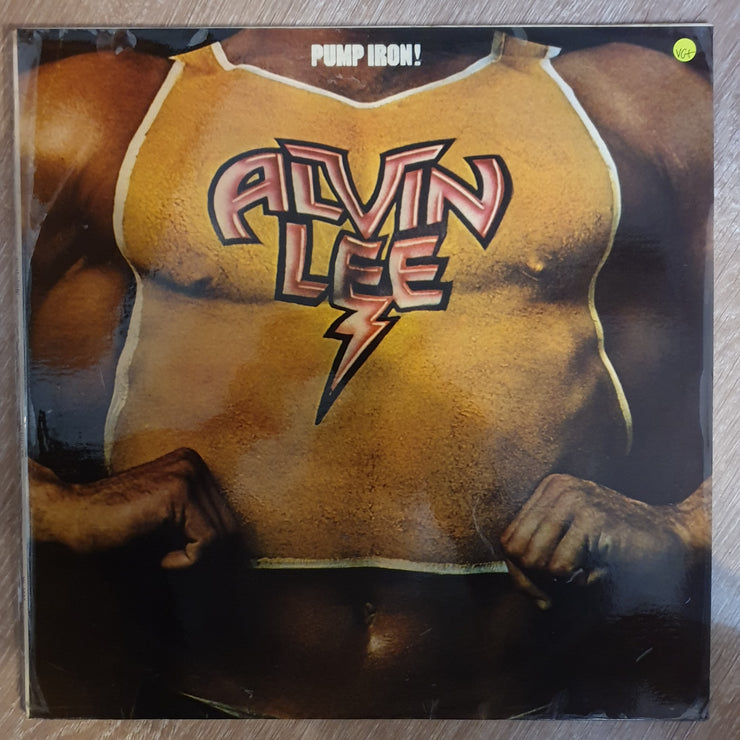 Alvin Lee ‎– Pump Iron! -  Vinyl LP Record - Very-Good+ Quality (VG+) - C-Plan Audio