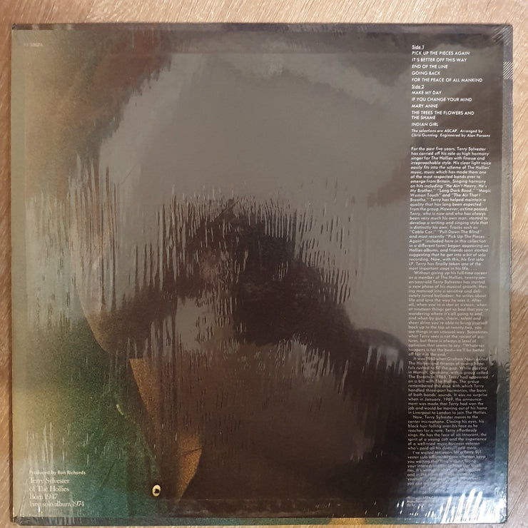 Terry Sylvester ‎– Terry Sylvester -  Vinyl LP Record - Very-Good+ Quality (VG+) - C-Plan Audio