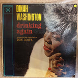 Dinah Washington ‎– Drinking Again - Vinyl LP Record - Opened  - Very-Good Quality (VG) - C-Plan Audio