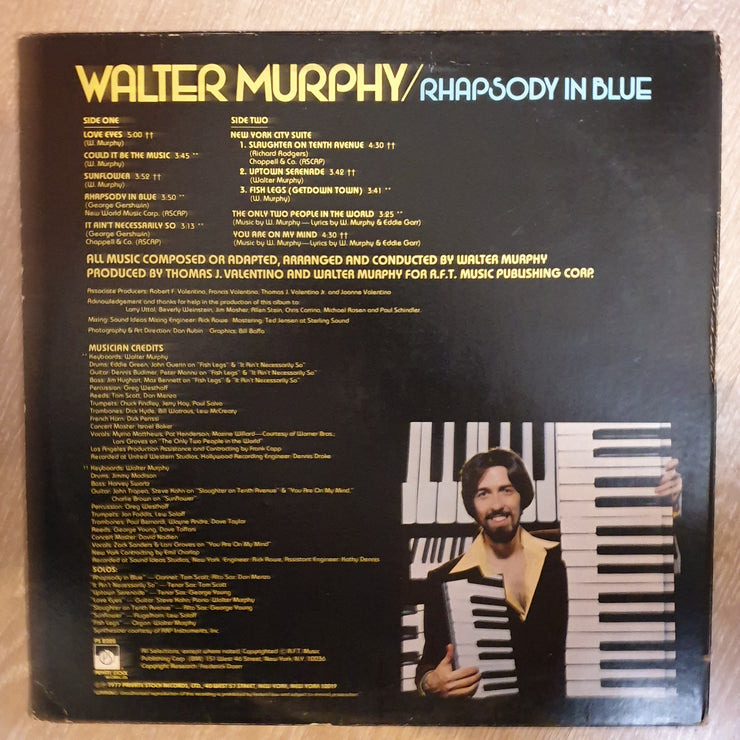Walter Murphy ‎– Rhapsody In Blue - Vinyl LP Record - Very-Good+ Quality (VG+) - C-Plan Audio