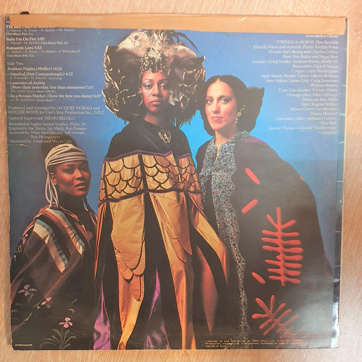 The Ritchie Family - Arabian Nights ‎– Vinyl LP Record - Opened  - Very-Good- Quality (VG-) - C-Plan Audio