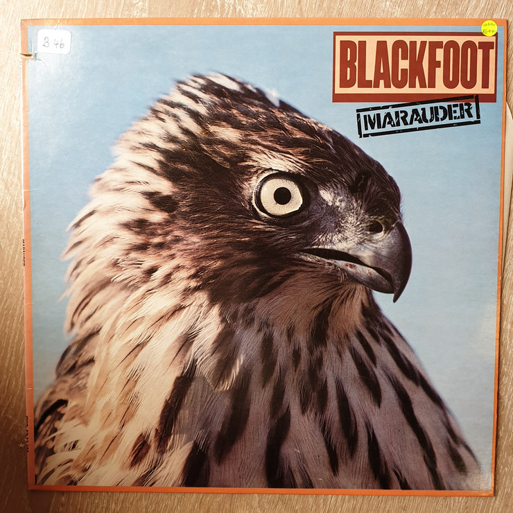 Blackfoot ‎– Marauder- Vinyl LP Record - Very-Good+ Quality (VG+) - C-Plan Audio