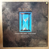 Styx ‎– Edge Of The Century -  Vinyl LP Record - Very-Good+ Quality (VG+) - C-Plan Audio