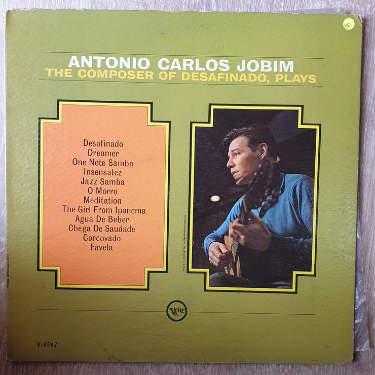 Antonio Carlos Jobim ‎– The Composer Of Desafinado, Plays - Vinyl LP Record - Opened  - Very-Good Quality (VG) - C-Plan Audio