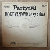 Boet Van Wyk en SY Orkes - Party tyd (Partytyd) ‎– Vinyl LP Record - Very-Good+ Quality (VG+) - C-Plan Audio