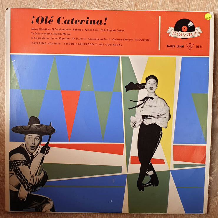 Caterina Valente - Silvio Francesco ‎– Ole Caterina (Spain)  – Vinyl LP Record - Very-Good+ Quality (VG+) - C-Plan Audio