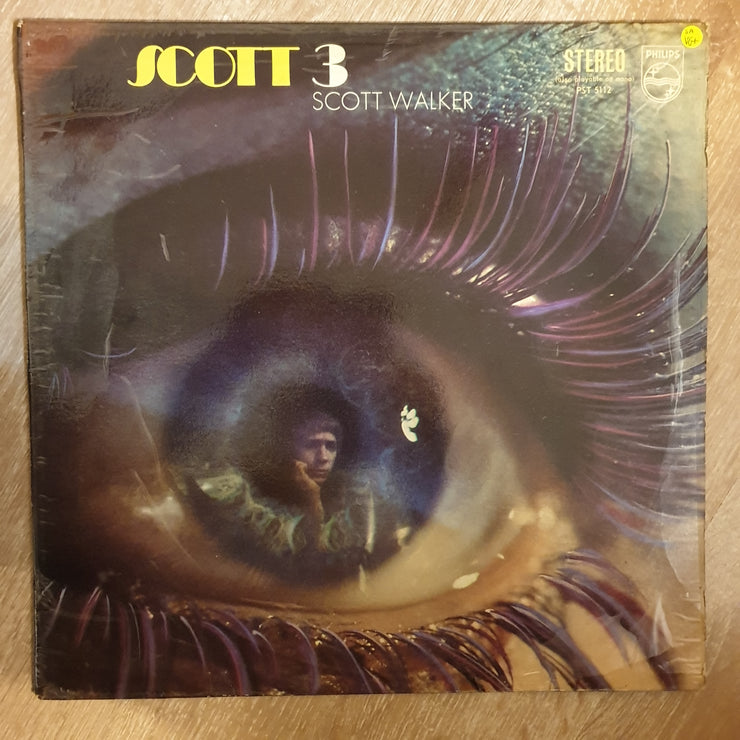 Scott Walker ‎– Scott 3 – Vinyl LP Record - Very-Good+ Quality (VG+) - C-Plan Audio