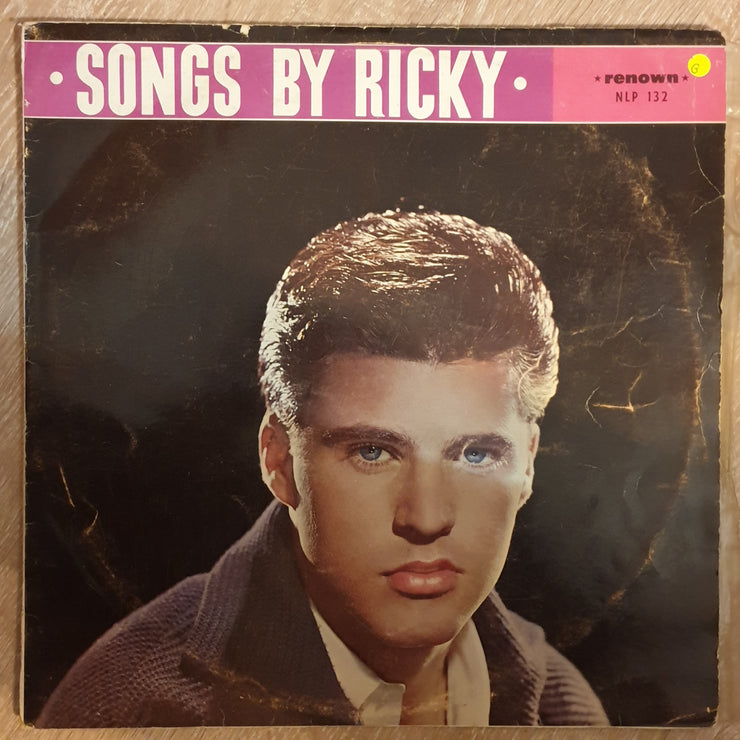 Ricky Nelson ‎– Songs By Ricky - Vinyl LP Record - Opened  - Good Quality (G) (Vinyl Specials) - C-Plan Audio