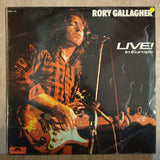 Rory Gallagher ‎– Live! In Europe - Vinyl LP Record - Very-Good+ Quality (VG+) - C-Plan Audio