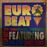 Eurobeat Volume 9 - Original Artists - Double Vinyl LP Record - Very-Good+ Quality (VG+) - C-Plan Audio