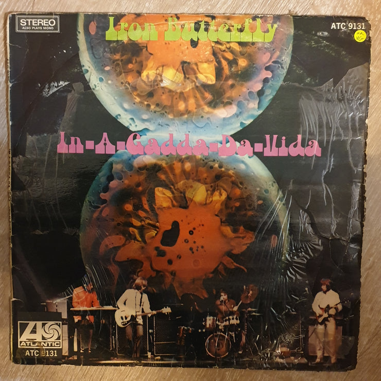 Iron Butterfly ‎– In-A-Gadda-Da-Vida - Vinyl LP Record - Very-Good+ Quality (VG+) - C-Plan Audio