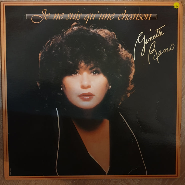 Ginette Reno ‎– Je Ne Suis Qu'Une Chanson - Vinyl LP Record - Very-Good+ Quality (VG+) - C-Plan Audio