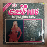 20 Groovy Hits For Your Glitter Party ‎– Vinyl LP Record - Very-Good+ Quality (VG+) - C-Plan Audio