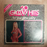 20 Groovy Hits For Your Glitter Party ‎– Vinyl LP Record - Very-Good+ Quality (VG+) - C-Plan Audio