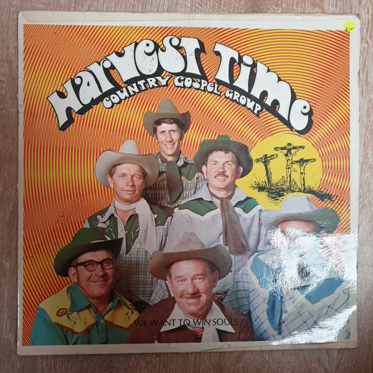 Harvest Time Country Gospel Group ‎– We Want To Win Souls  ‎– Vinyl LP Record - Very-Good+ Quality (VG+) - C-Plan Audio