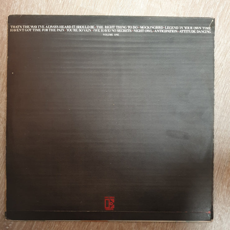 Carly Simon - Best of Carly Simon - Vinyl LP Record - Opened  - Very-Good  Quality (VG) - C-Plan Audio