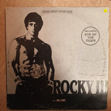 Bill Conti ‎– Rocky III  - (Original Motion Picture Score) - Vinyl LP Record - Very-Good+ Quality (VG+) - C-Plan Audio