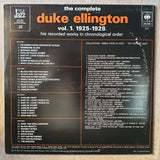 Duke Ellington ‎– The Complete Duke Ellington Vol. 1 1925-1928 - Double Vinyl LP Record - Very-Good+ Quality (VG+) - C-Plan Audio