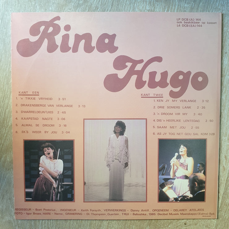Rina Hugo - Rina Hugo - Vinyl LP Record - Very-Good+ Quality (VG+) - C-Plan Audio