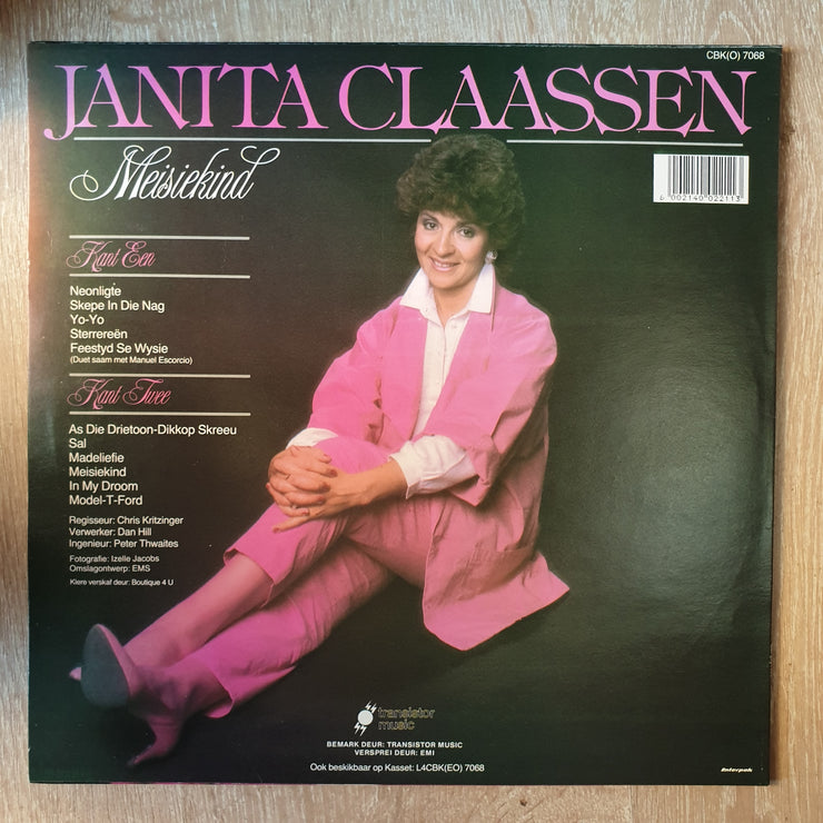 Janita Claasen - Meisiekind - Vinyl LP Record - Very-Good+ Quality (VG+) - C-Plan Audio