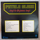 Petula Clark ‎– Sings Her 20 Greatest Songs - Vinyl LP Record - Opened  - Very-Good+ Quality (VG+) - C-Plan Audio