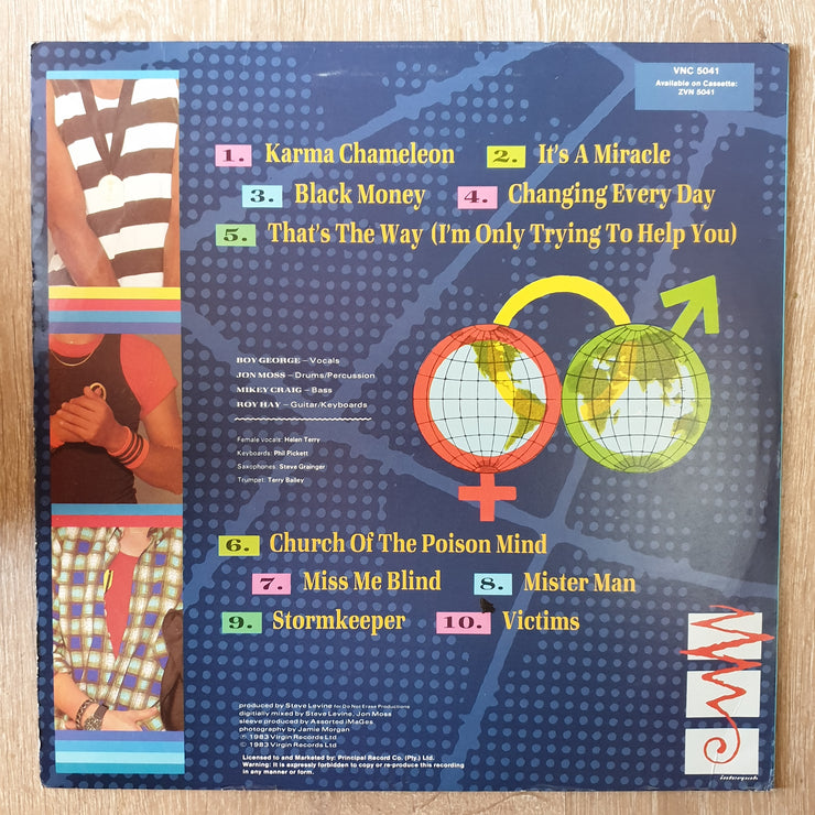 Culture Club - Colour by Numbers - Vinyl LP Record - Very-Good+ Quality (VG+) - C-Plan Audio