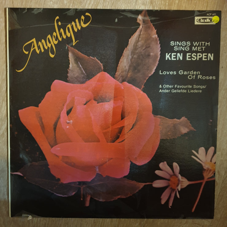 Angelique Sings With Ken Espen  ‎– Vinyl LP Record - Very-Good+ Quality (VG+) - C-Plan Audio
