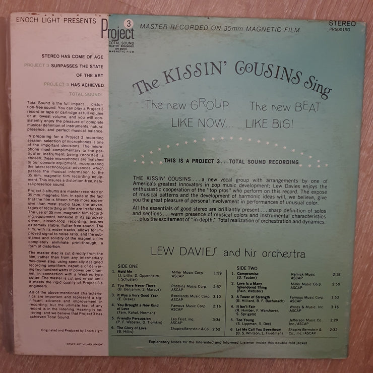 The Kissin' Cousins, Lew Davies And His Orchestra - Vinyl LP Record - Very-Good+ Quality (VG+) - C-Plan Audio