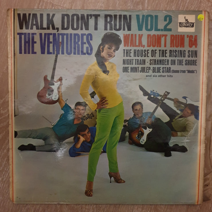 The Ventures ‎– Walk, Don't Run Vol. 2 - Vinyl LP Record - Very-Good+ Quality (VG+) - C-Plan Audio