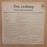 Des Lindberg ‎– Come Near And Listen - Vinyl LP Record - Very-Good+ Quality (VG+) - C-Plan Audio