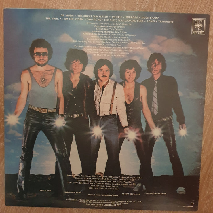 Blue Öyster Cult ‎– Mirrors - Vinyl LP Record - Very-Good+ Quality (VG+) - C-Plan Audio