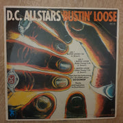 D. C. Allstars ‎– Bustin' Loose- Vinyl LP Record - Very-Good+ Quality (VG+) - C-Plan Audio