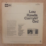 Lou Rawls ‎– Carryin' On! - Vinyl LP Record - Opened  - Very-Good  Quality (VG) - C-Plan Audio