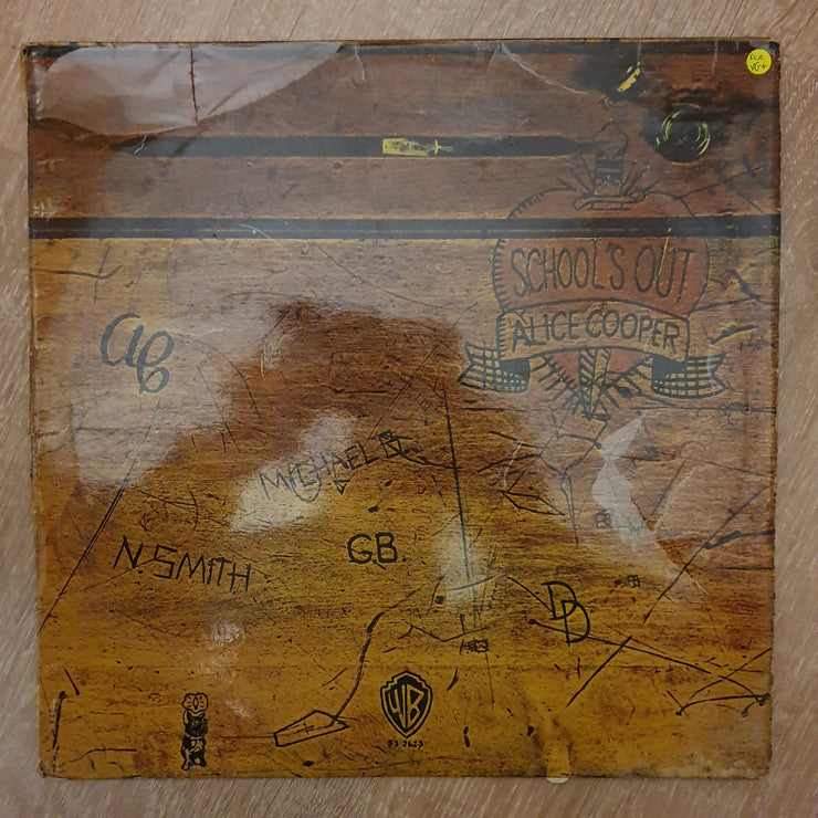 Alice Cooper ‎– School's Out - Vinyl LP Record - Very-Good+ Quality (VG+) - C-Plan Audio