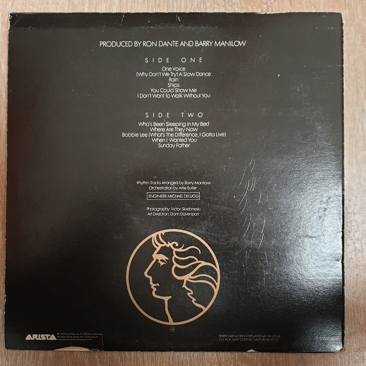 Barry Manilow - One Voice - Vinyl LP Record - Opened  - Very-Good- Quality (VG-) - C-Plan Audio