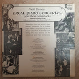 Walt Disney Presents Great Piano Concertos And Their Composers (includes booklet) - Vinyl LP Record - Very-Good+ Quality (VG+) - C-Plan Audio