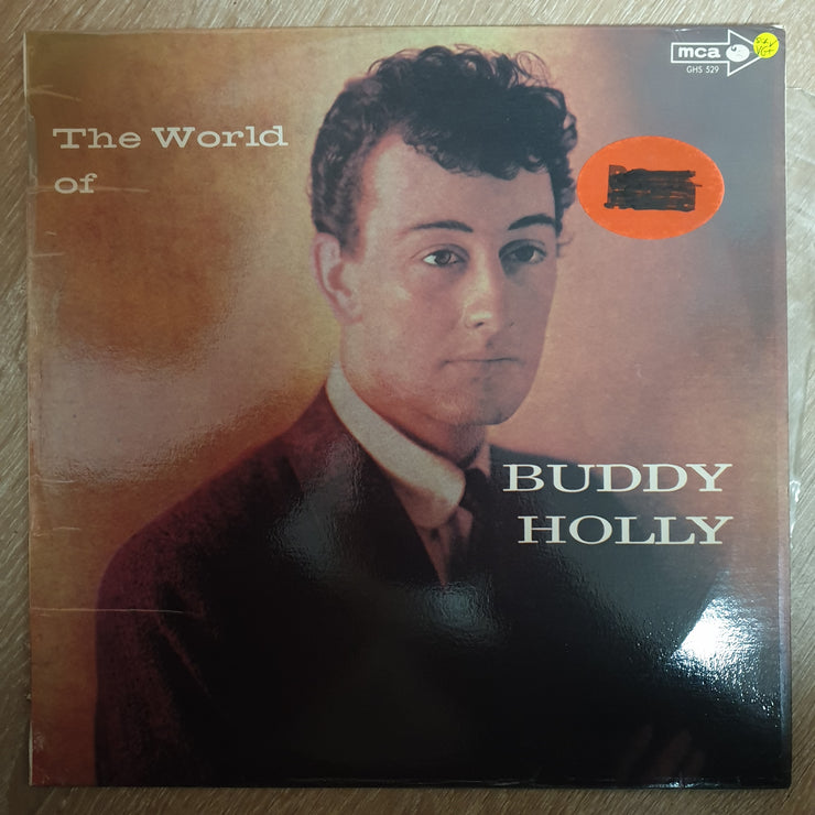 Buddy Holly  - The World of Buddy Holly - Vinyl LP Record - Very-Good+ Quality (VG+) - C-Plan Audio