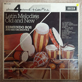 Edmundo Ros & His Orchestra ‎– Latin Melodies Old and New - Vinyl LP Record - Opened  - Very-Good- Quality (VG-) - C-Plan Audio