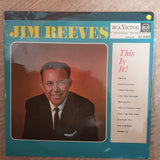 Jim reeves - This Is It - Vinyl LP Record - Opened  - Very-Good  Quality (VG) - C-Plan Audio